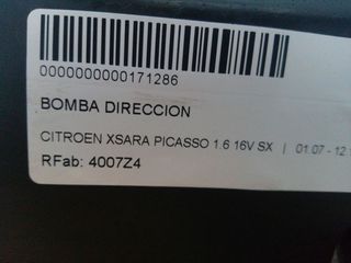BOMBA DIRECCION CITROEN XSARA PICASSO (1999-2011) 1.6 16V SX