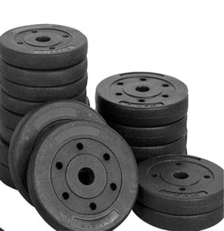 Discos de peso 28kg en total sin asas