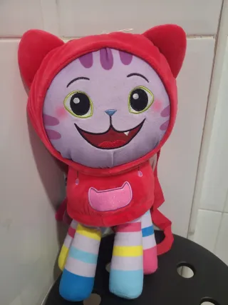 Mochila Capucha Gato Gabby