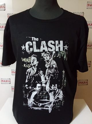 Camiseta The Clash White Riot