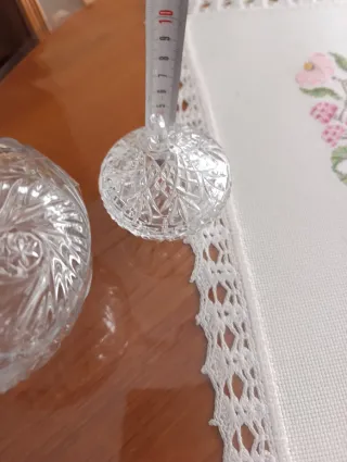 Bomboneras de cristal tallado
