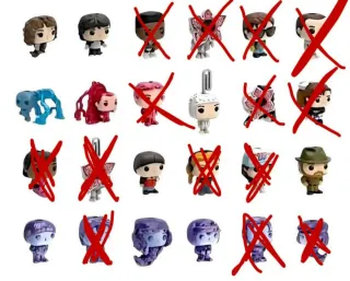 Intercambio Funkos Kinder Stranger Things