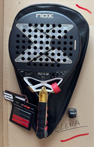 Pala NOX AT10 Luxury Genius 18K Agustin Tapia