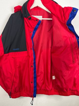 Chaqueta Columbia Impermeable Vintage 90s Oversize