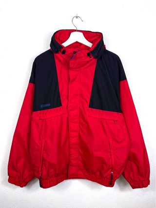 Chaqueta Columbia Impermeable Vintage 90s Oversize