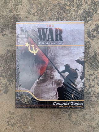 Juego The War: Europe 1939-1945 Compass Games WW2