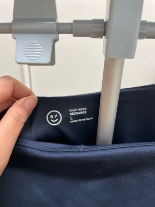 Top Hombros Descubiertos Azul Talla Única