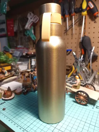 Botella Termo Dorada