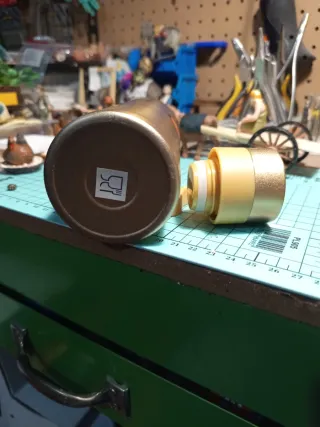 Botella Termo Dorada