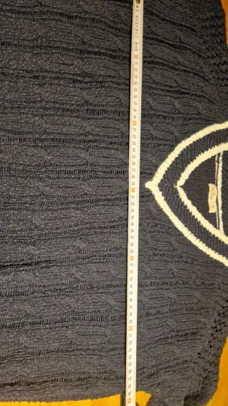 Jersey Hollister Azul y Blanco Talla M.