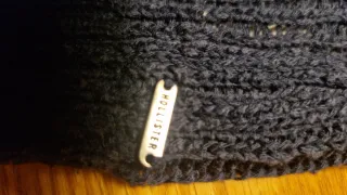 Jersey Hollister Azul y Blanco Talla M.