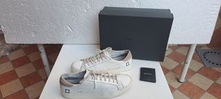 Sneakers D.A.T.E. Hill Low Vintage Calf White