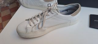 Sneakers D.A.T.E. Hill Low Vintage Calf White