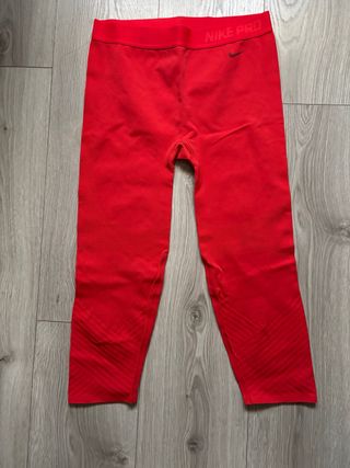 Pantalón deportivo Nike Pro mujer rojo