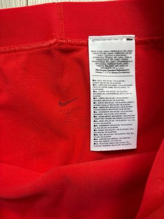 Pantalón deportivo Nike Pro mujer rojo