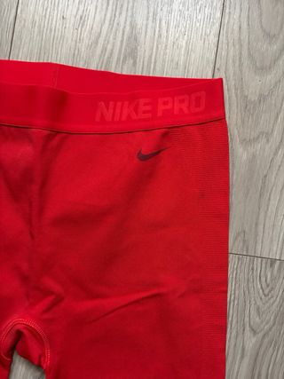 Pantalón deportivo Nike Pro mujer rojo