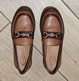 Zapatos/ Mocasines Marrones 38 Nuevos