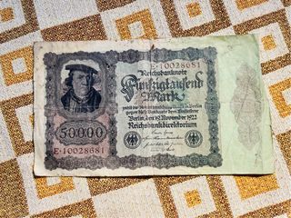 Billete 50.000 Marcos Alemanes 1922