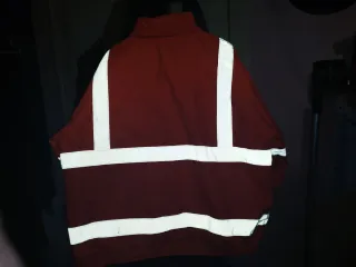 Chaqueta alta visibilidad naranja