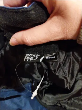 Pantalón de Nieve Azul con Tirantes