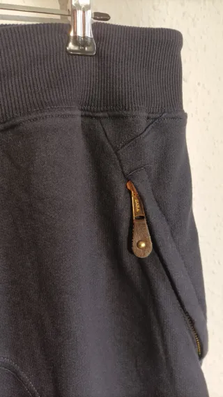 Zara Pantalón Jogger Azul