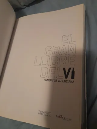 El Gran llibre del vi Comunitat Valenciana