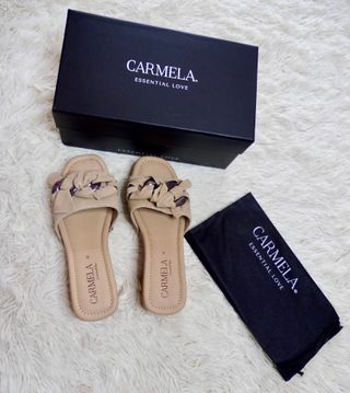 Sandalias Carmela Beige Nuevas