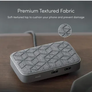 Moshi Symbus Q Hub USB-C Carga Inalámbrica