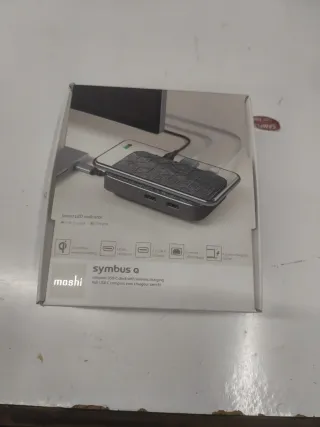 Moshi Symbus Q Hub USB-C Carga Inalámbrica