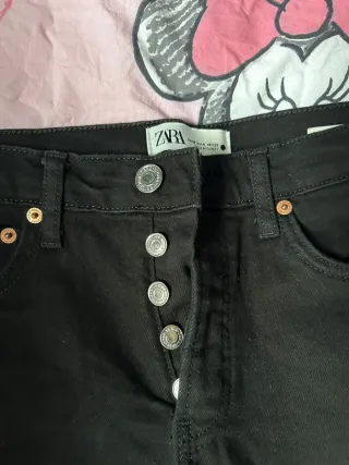 Pantalones Zara Negros Talla 36.