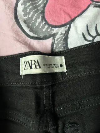 Pantalones Zara Negros Talla 36.