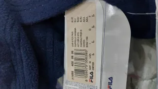 Set di Cappelli pile Fila bimbo blu