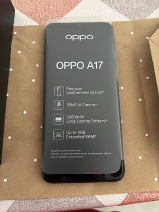 OPPO A17 4GB RAM
