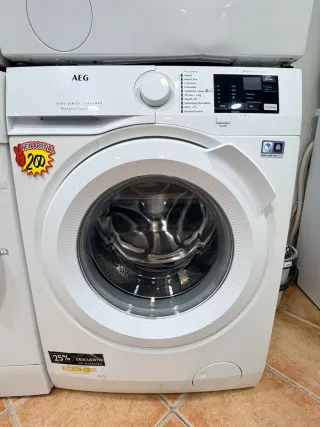 Lavadora Aeg 8 kg 1200 rpm A+++