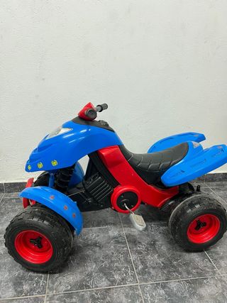 Quad infantil azul y rojo