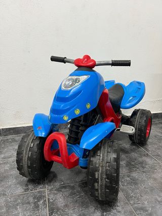 Quad infantil azul y rojo