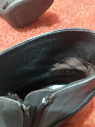 Tronchetti tortora con tacco