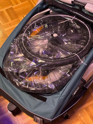 Carro gemelar bici y carro de paseo Hauck Dryk Dúo