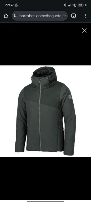 Chaqueta Ternua Hombre Negra