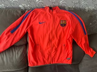 Chaqueta FC Barcelona Nike Vintage Naranja, XL.