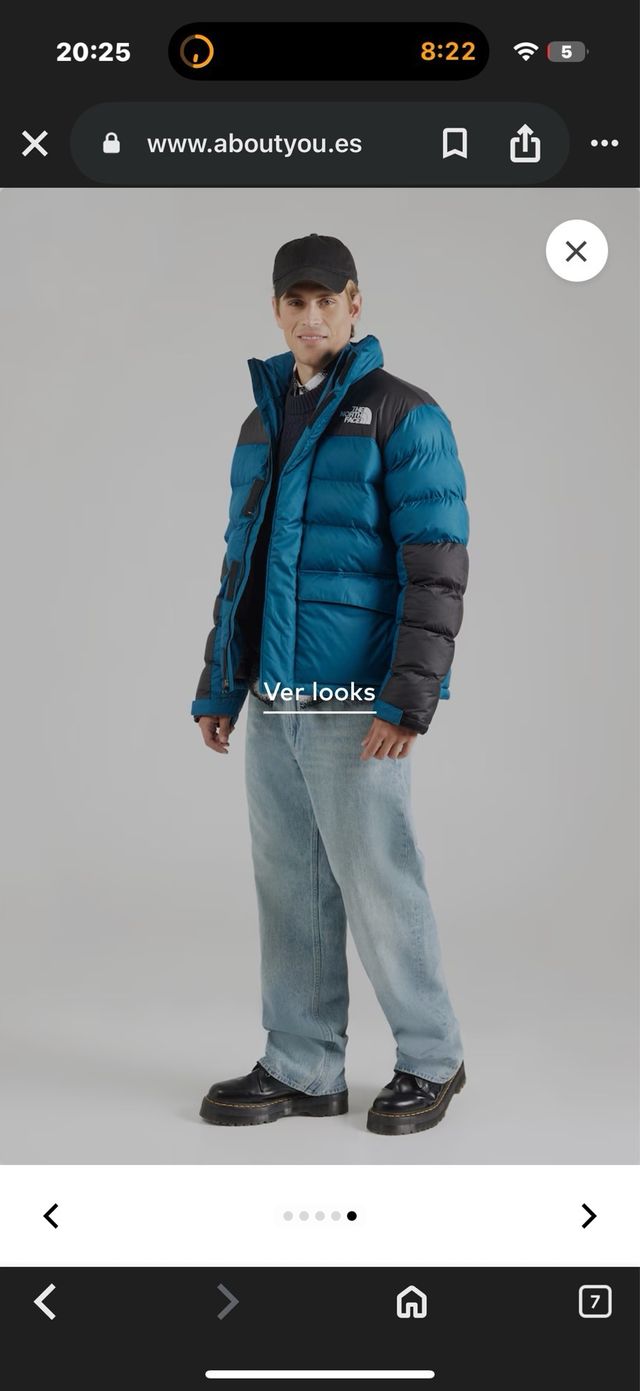Chaqueta The North Face LIMBARA Azul/Negra