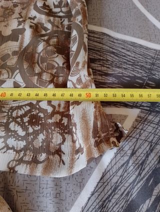 Conjunto Blusa y Falda Estampada