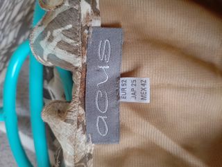 Conjunto Blusa y Falda Estampada