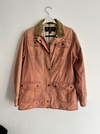 Chaqueta Barbour Utility Rosa