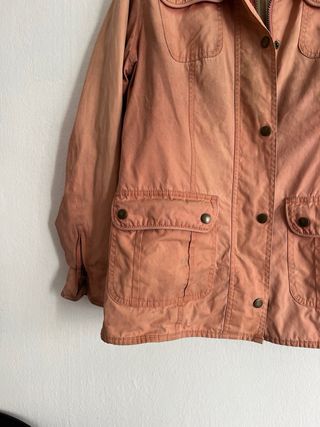 Chaqueta Barbour Utility Rosa