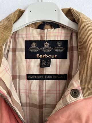 Chaqueta Barbour Utility Rosa