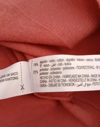 Cardigan Zara Terracota Talla M