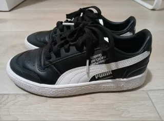 Zapatillas Puma Negras y Blancas