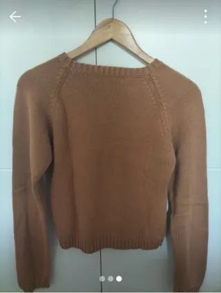 Jersey marrón mujer