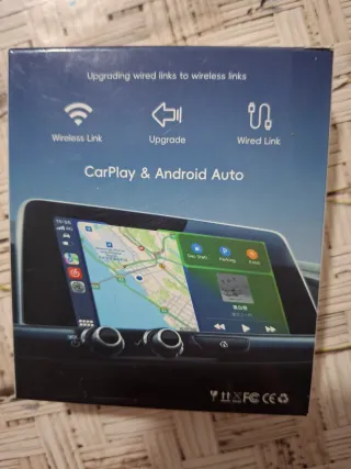 Adaptador CarPlay y Android Auto Inalámbrico